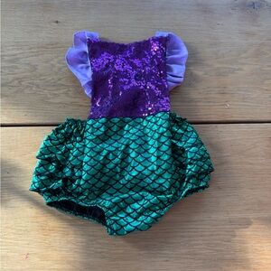 Ariel Mermaid Costume Romper for Baby